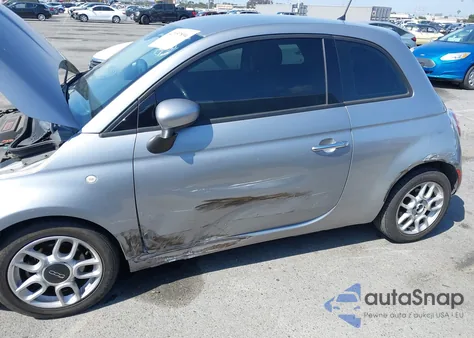 2015 Fiat 500 Pop из США, поврежденный, VIN 3C3CFFAR8FT667328